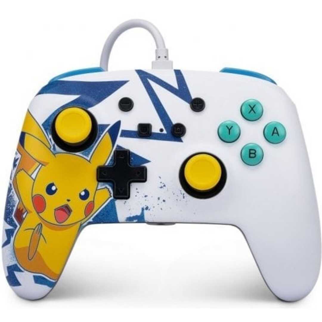 MANDO POWER A NINTENDO SWITCH CON CABLE PIKACHU